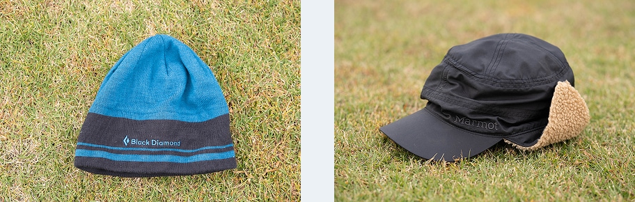 毛糸の帽子・耳の冷えない帽子